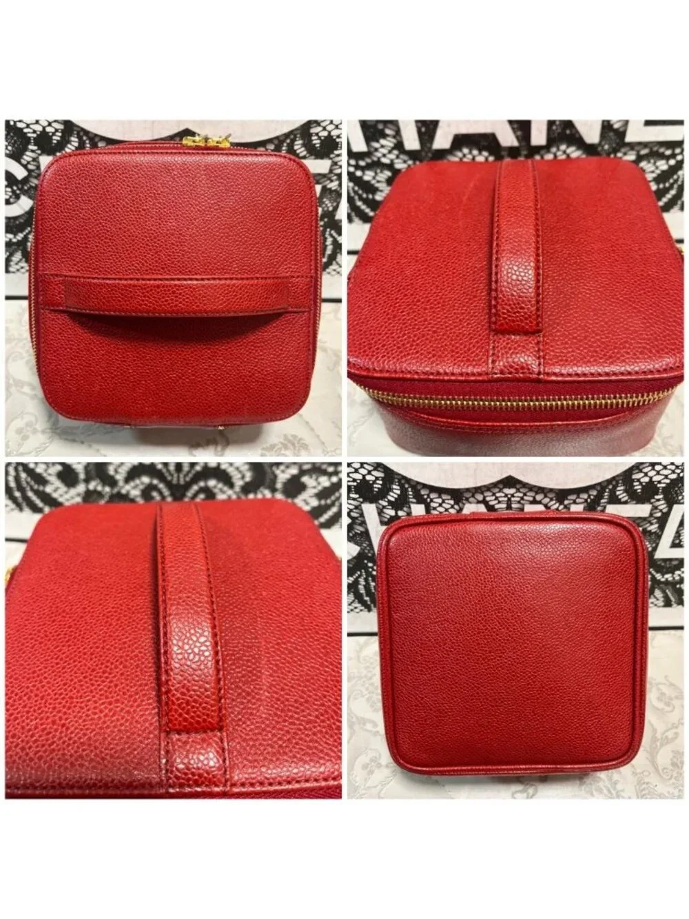 Chanel Vanity Caviar Leather